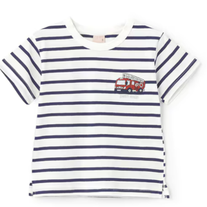 【日本直送】petit main 消防車 T-shirt